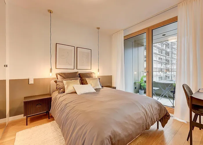 Apartman Luxury 1 Bedroom Flat In Kirchberg Luxemburg