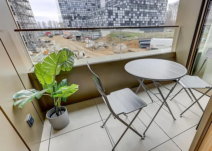 아파트 Luxury 1 Bedroom Flat In Kirchberg 룩셈부르크